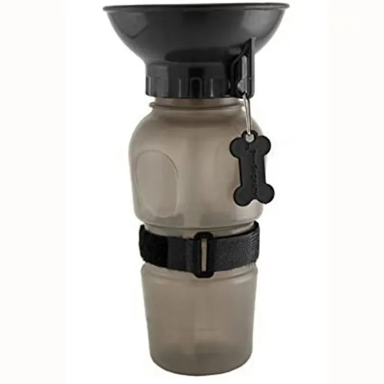 500ml Outdoor Portable Pet Dog Water Bottle Extrusion Large Dog Travel Water Cup Drinking Water Feeder Bowl for Dog Cat